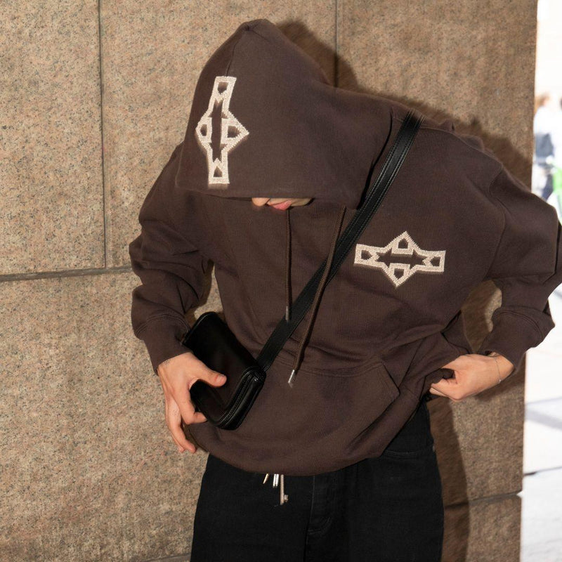 BROWN HOODIE AL QUDS