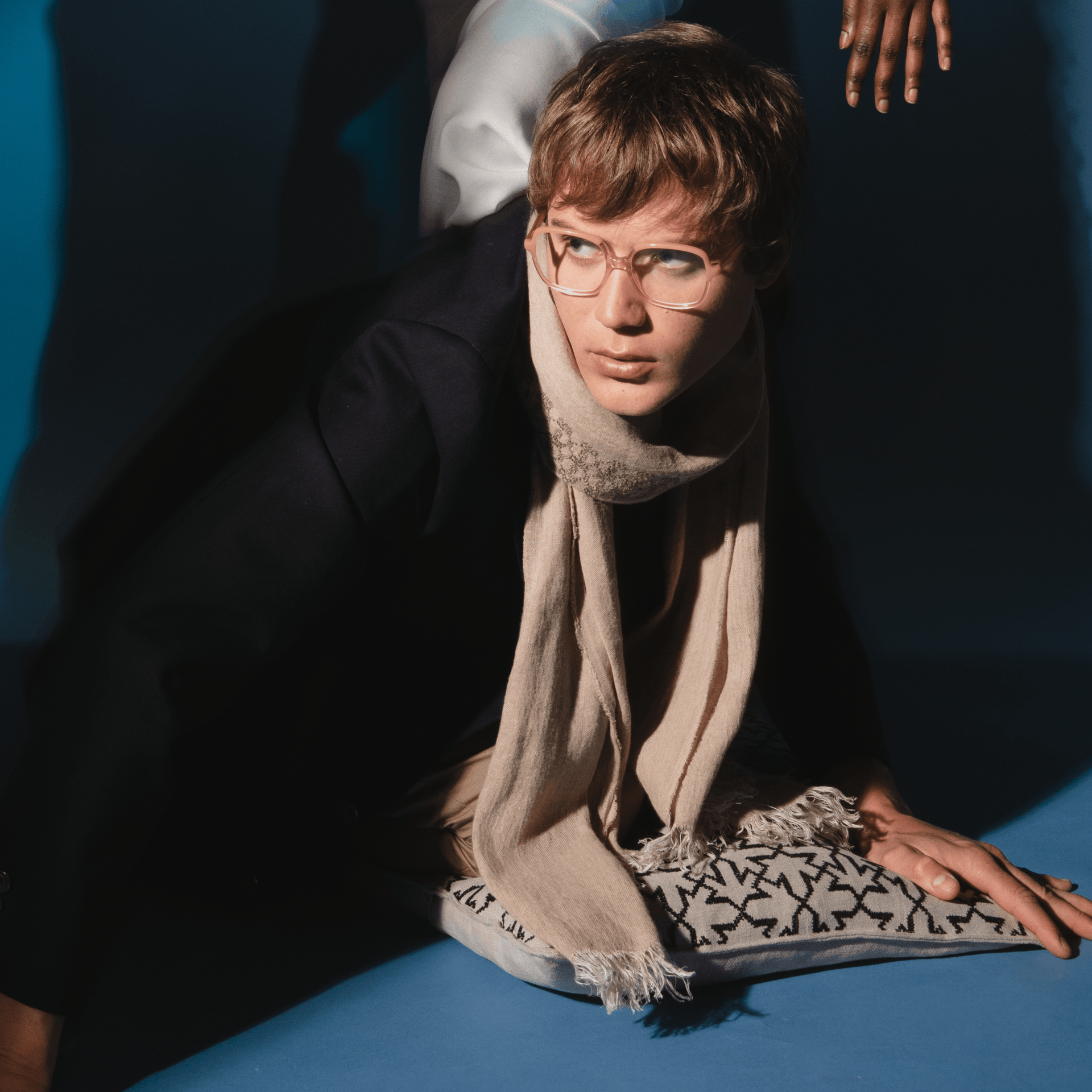 SEP Team working hard on the Winter 2015 Scarf Collection