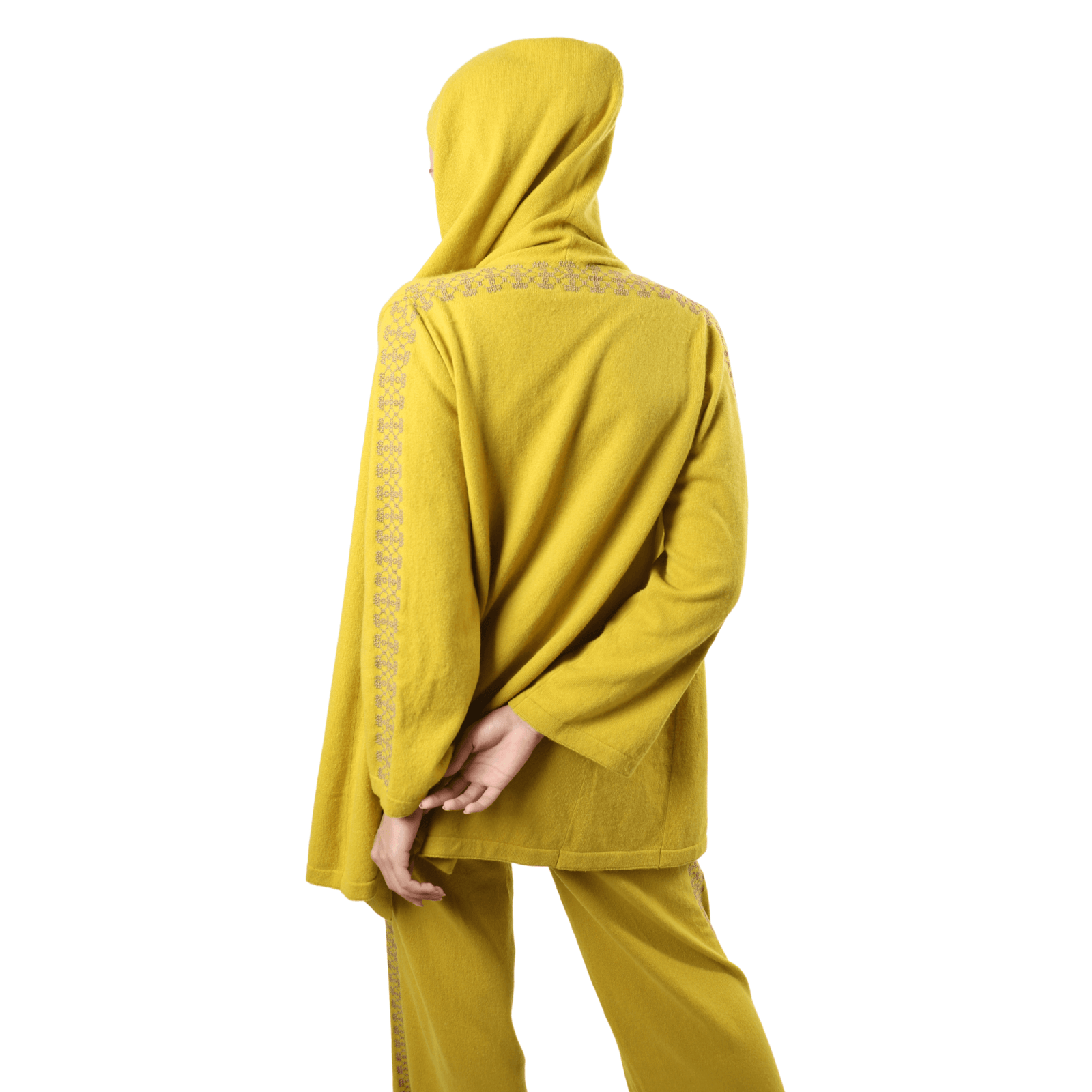LIME CASHMERE SWEATPANTS | BEEHIVE