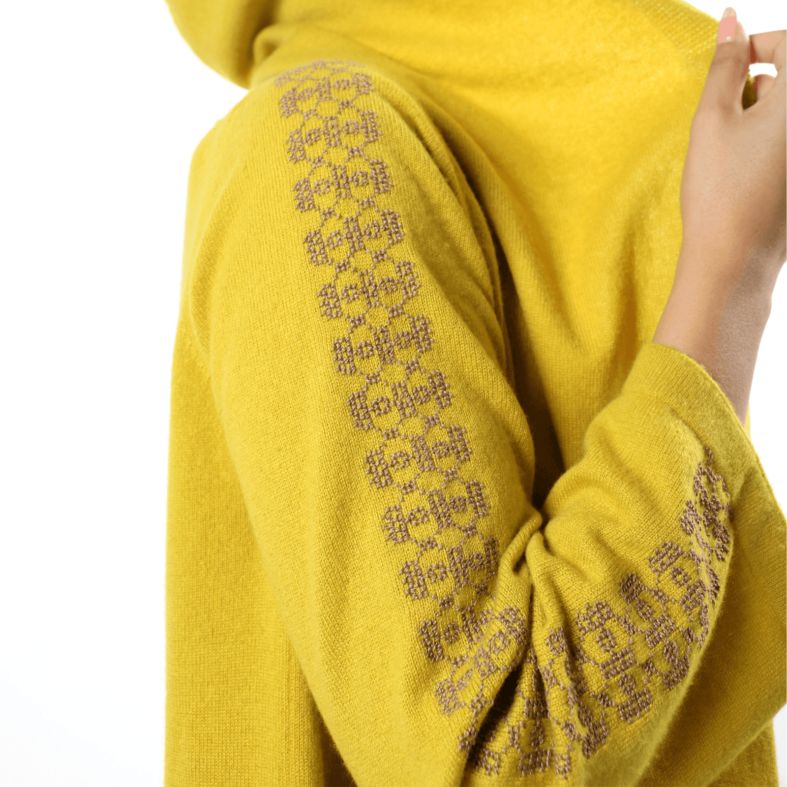 LIME CASHMERE HOODIE | BEEHIVE