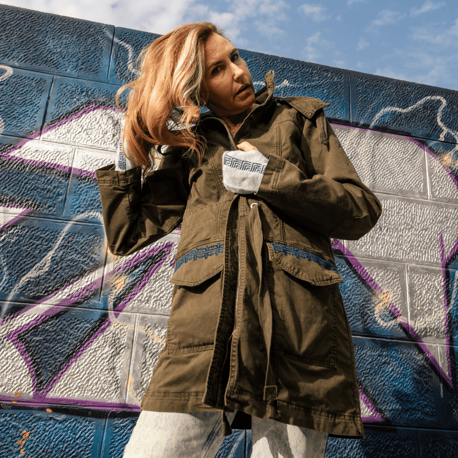 THE IBRAHIM KHAKI JACKET | NAVY BLUE