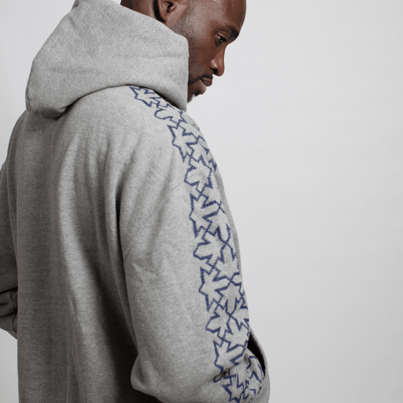 GRAY HOODIE GRAY SULTAN HAN