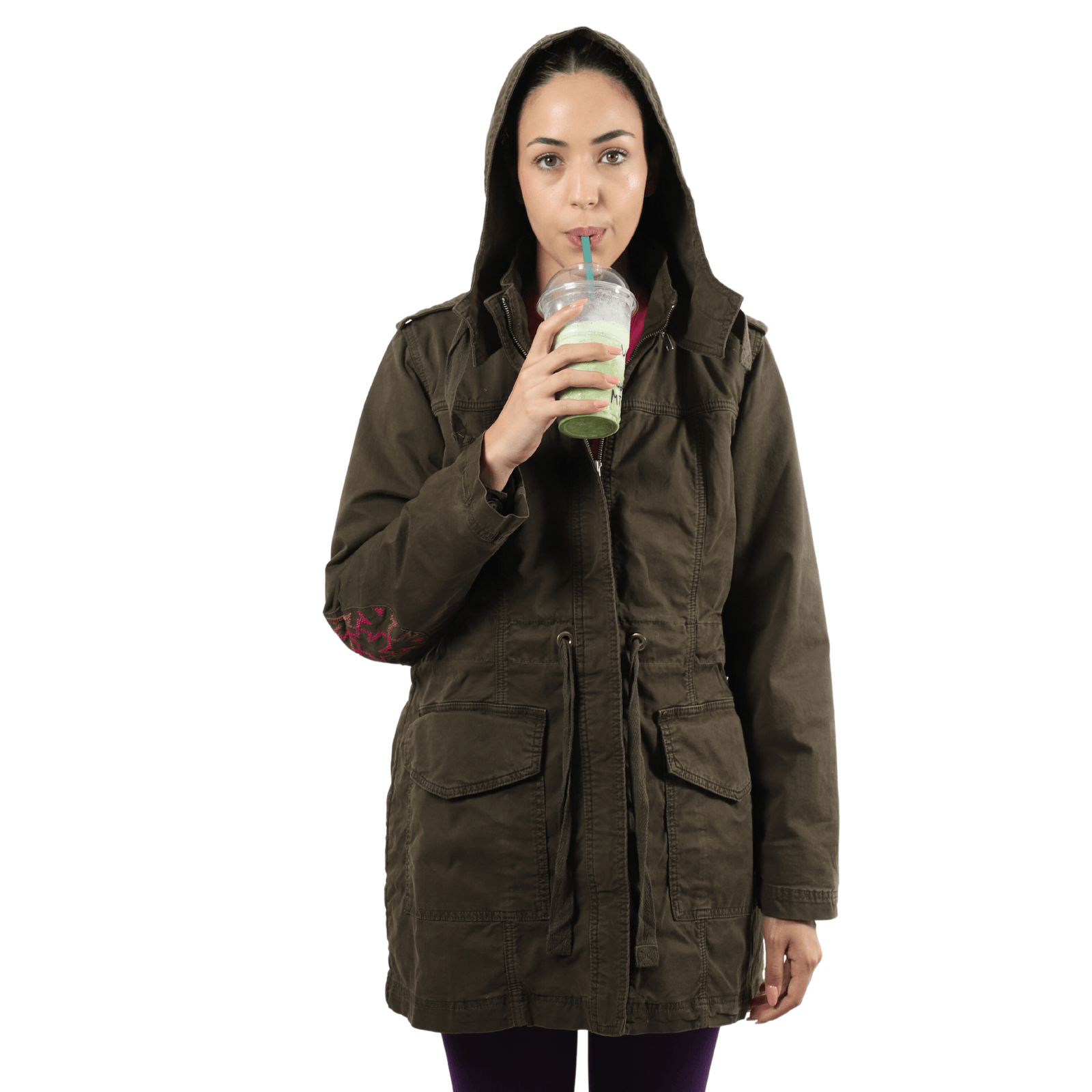THE SULTAN HAN KHAKI JACKET | MULTICOLOR PINK & PURPLE
