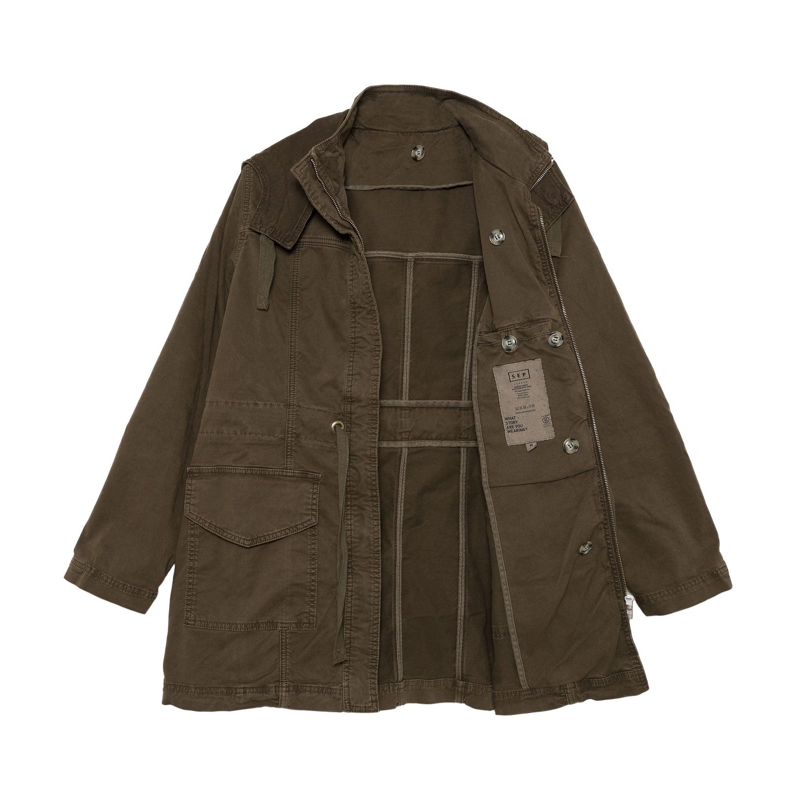 THE SULTAN HAN KHAKI JACKET | MULTICOLOR PINK & PURPLE