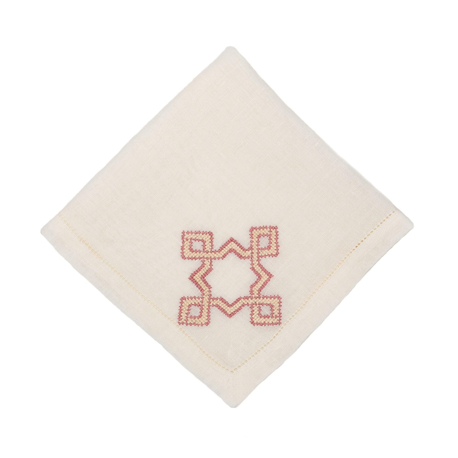 LINEN GAUZE TABLECLOTH CREAM KOUTUBIA
