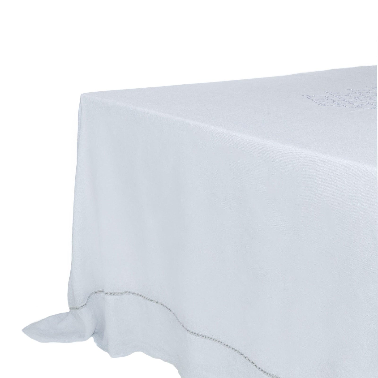 LINEN GAUZE TABLECLOTH GRAY/BLUE KOUTUBIA