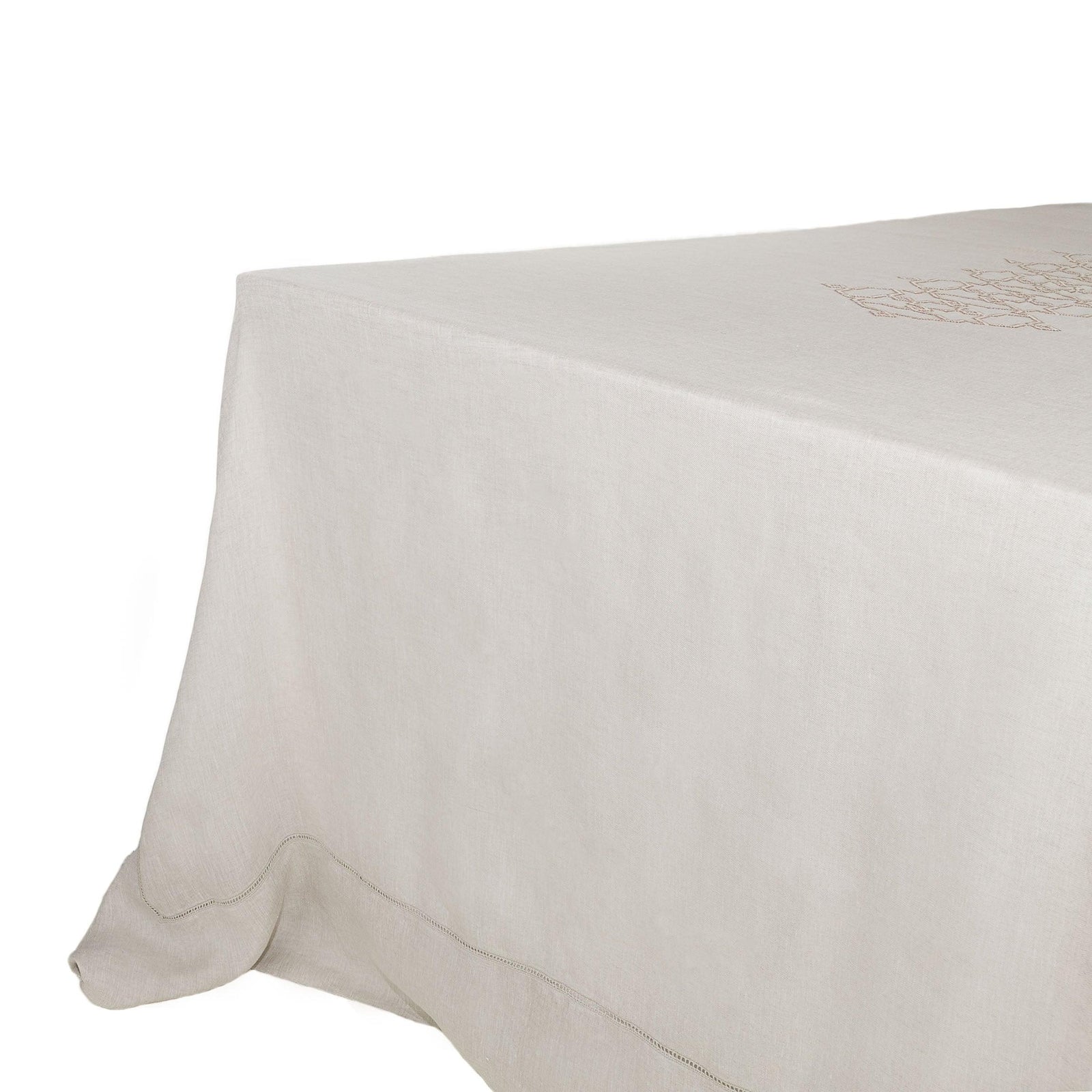LINEN GAUZE TABLECLOTH NATURAL KOUTUBIA