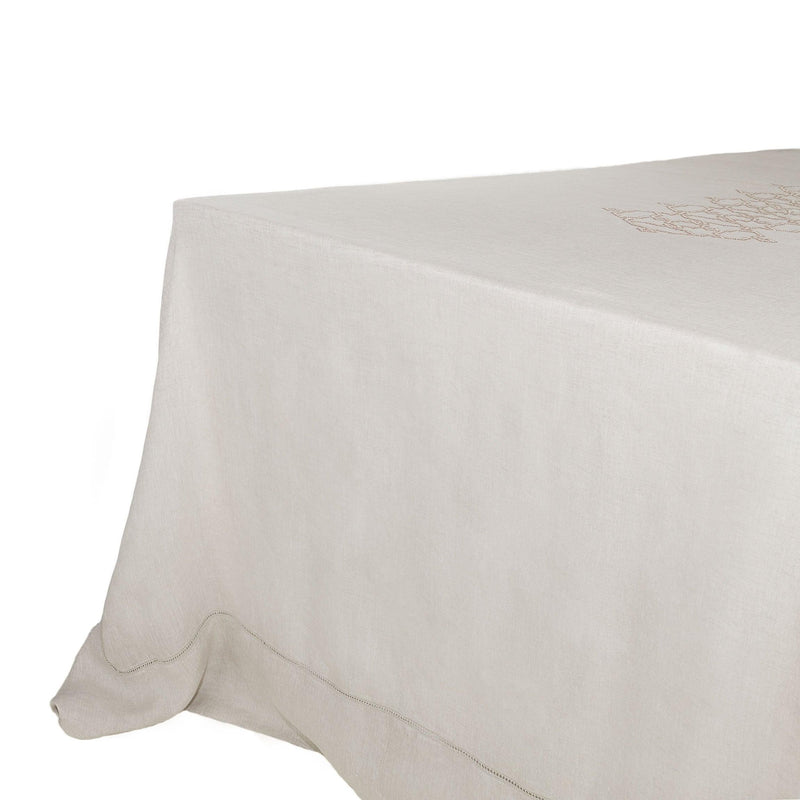 LINEN GAUZE TABLECLOTH NATURAL KOUTUBIA