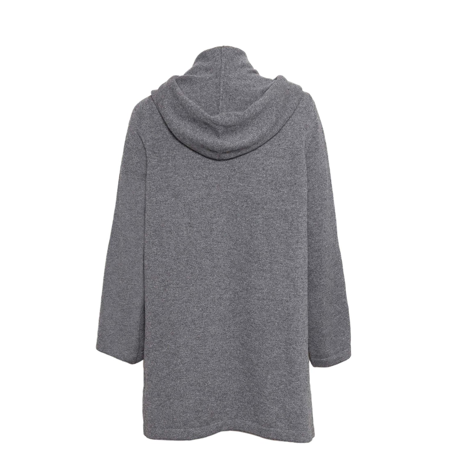 GRAY CASHMERE HOODIE | BEEHIVE