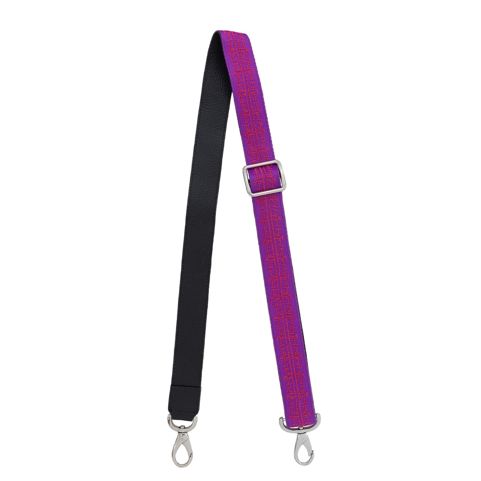 HOT PINK ON PURPLE