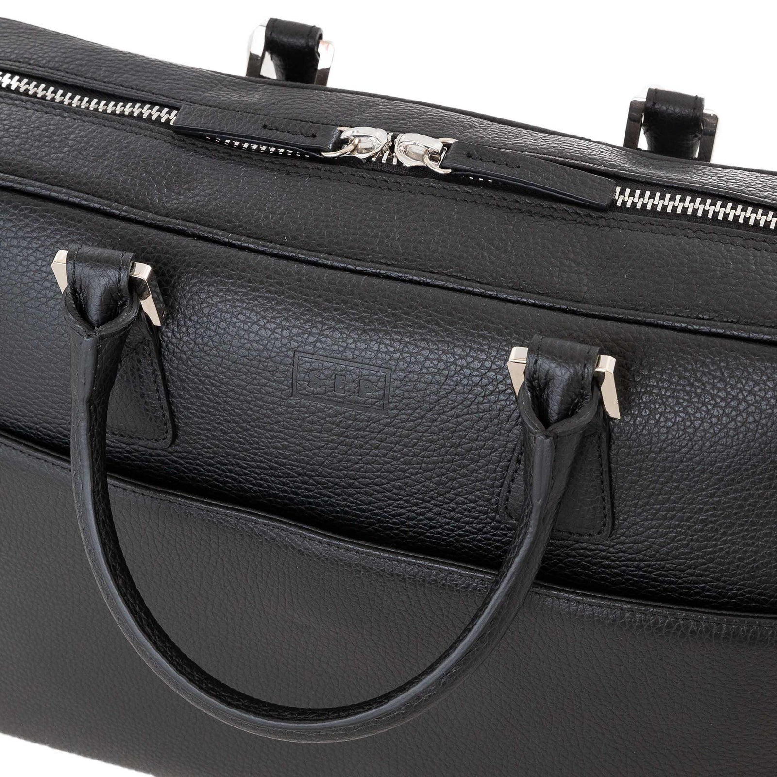 GRAIN LEATHER SLIM BRIEFCASE