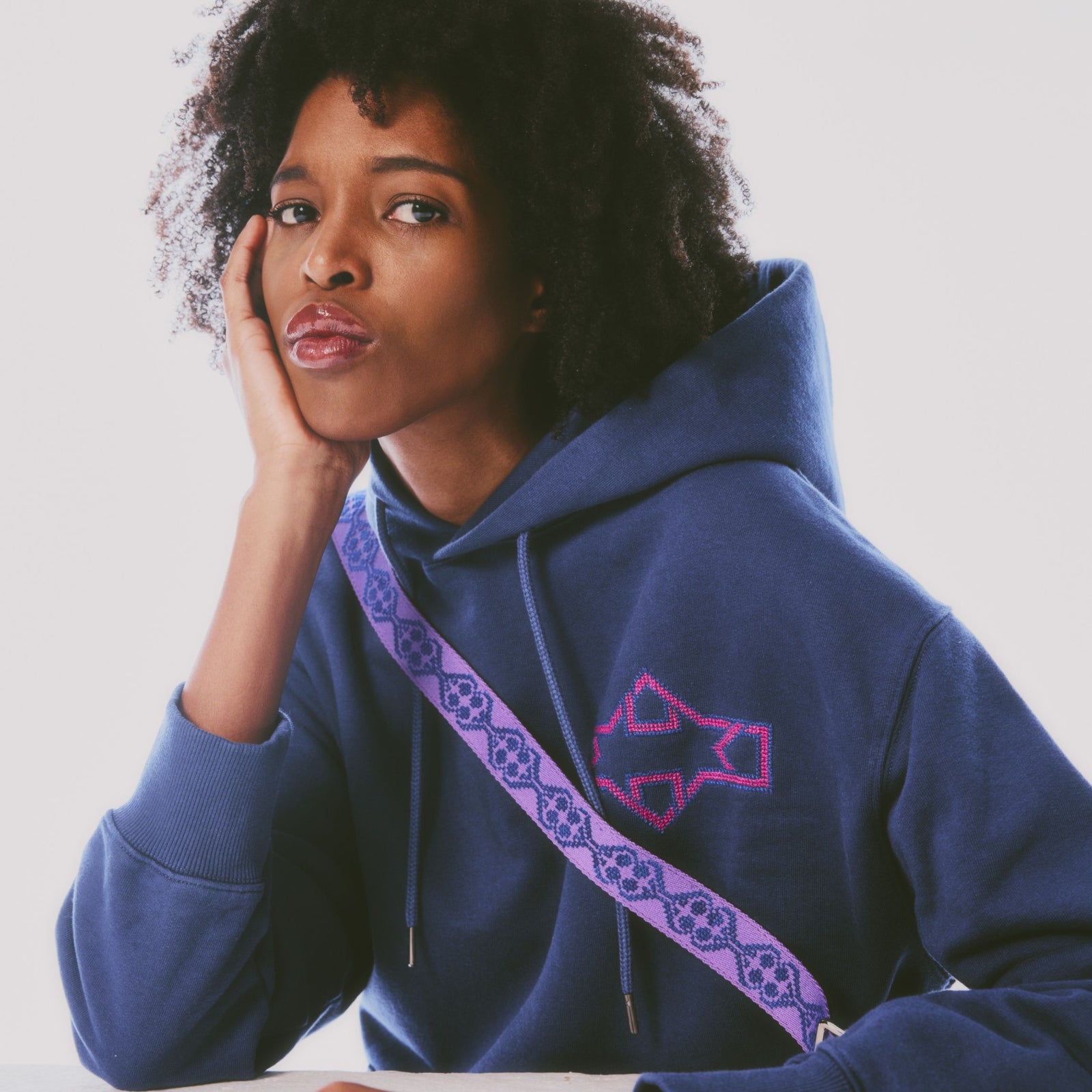 BLUE HOODIE AL QUDS
