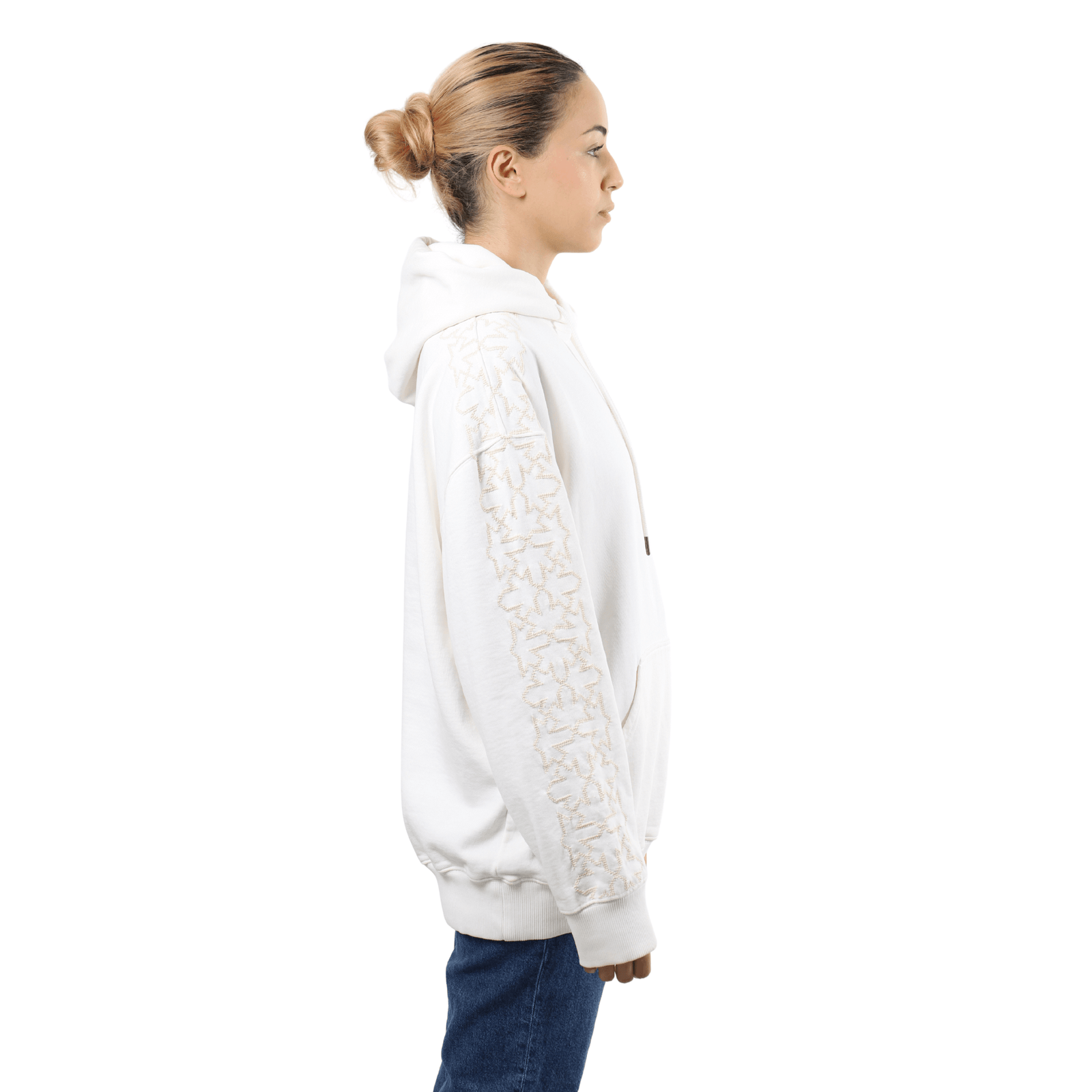 WHITE HOODIE SULTAN HAN
