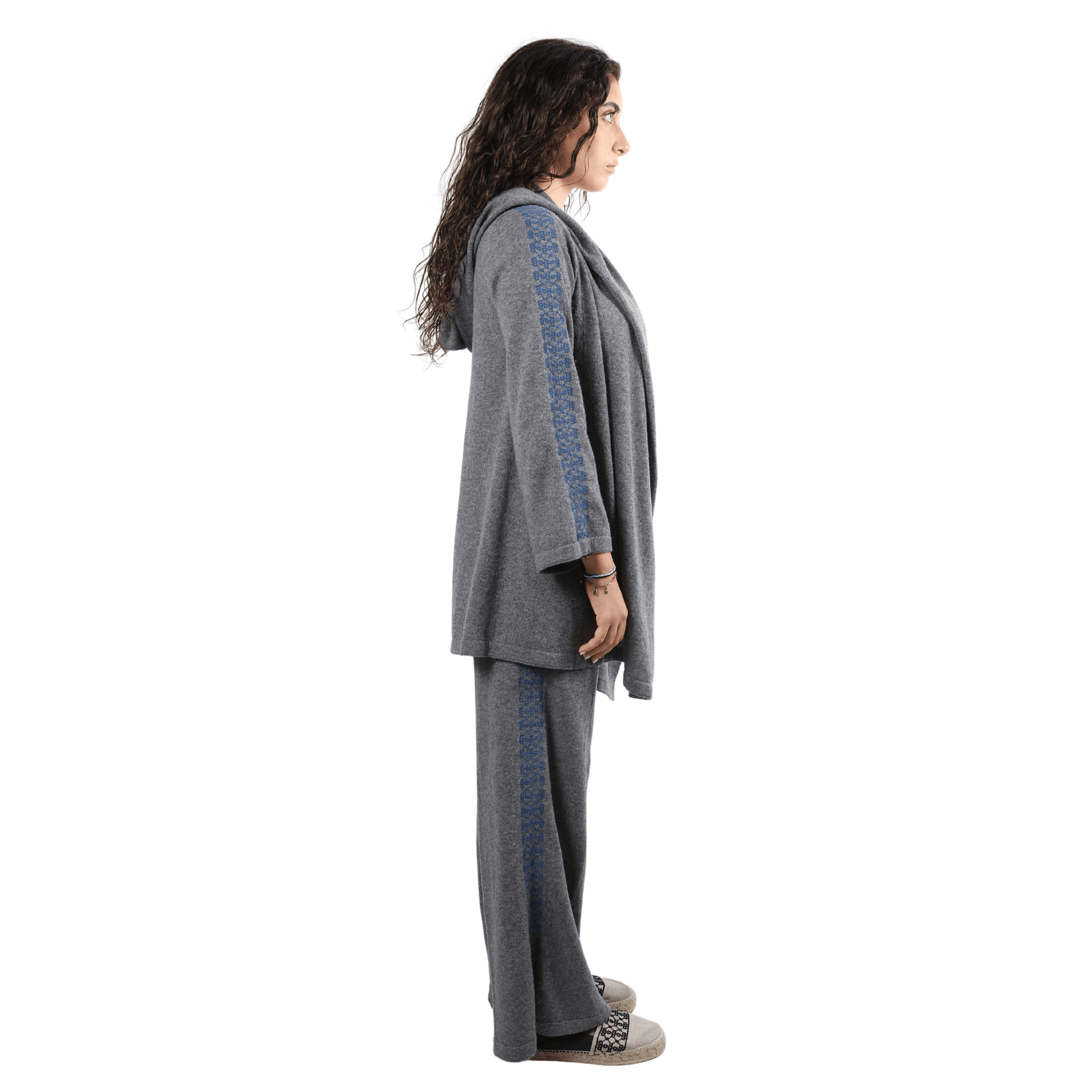 GRAY CASHMERE SWEATPANTS | BEEHIVE