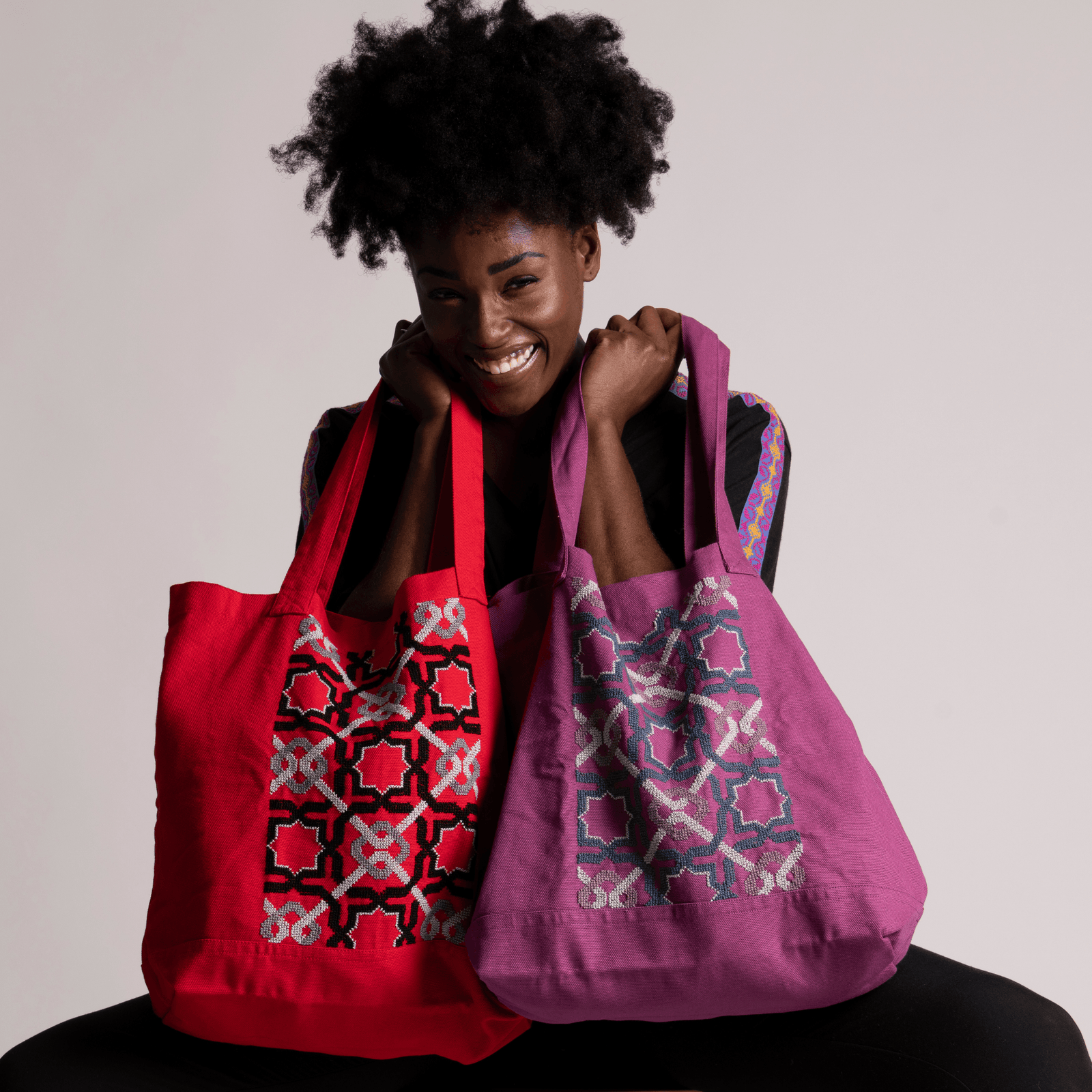 RED CANVAS BAG SDG#1