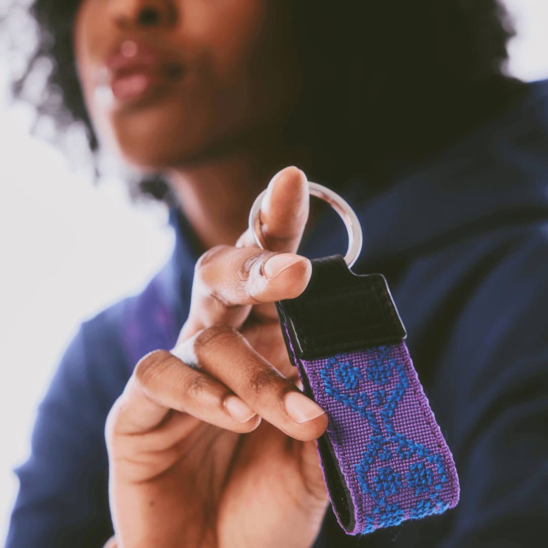 LEATHER KEYCHAIN
