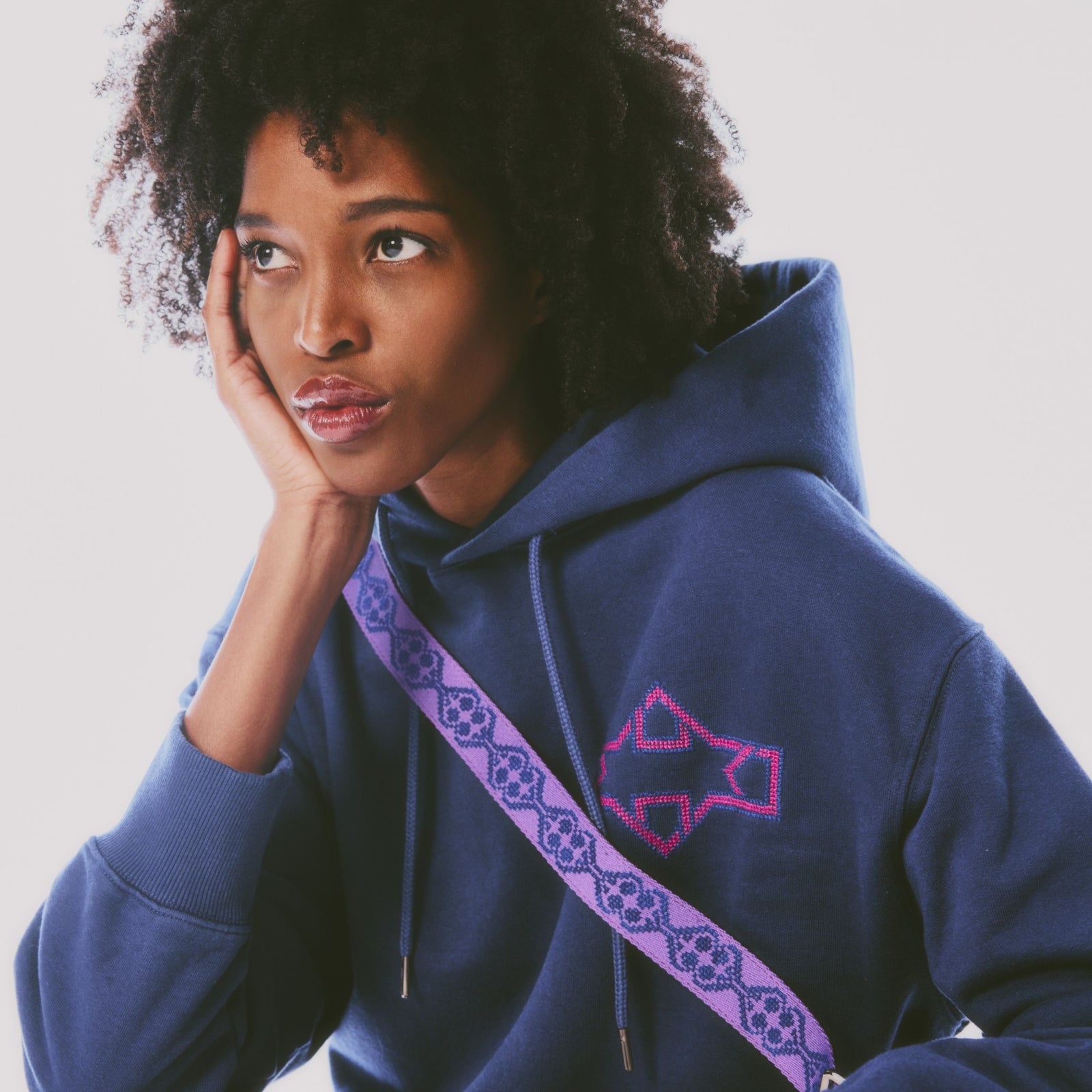 BLUE HOODIE AL QUDS