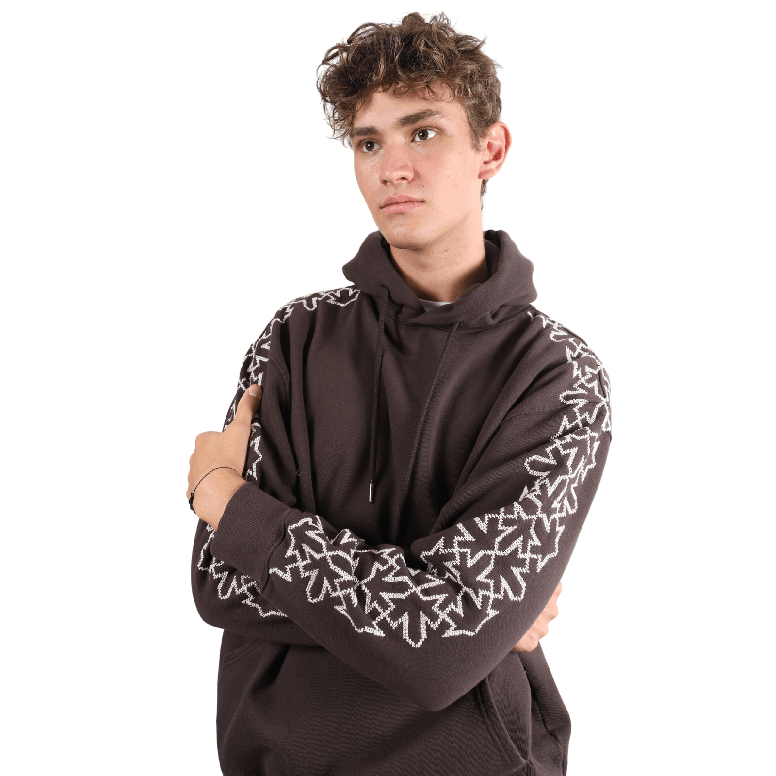 BROWN HOODIE SULTAN HAN