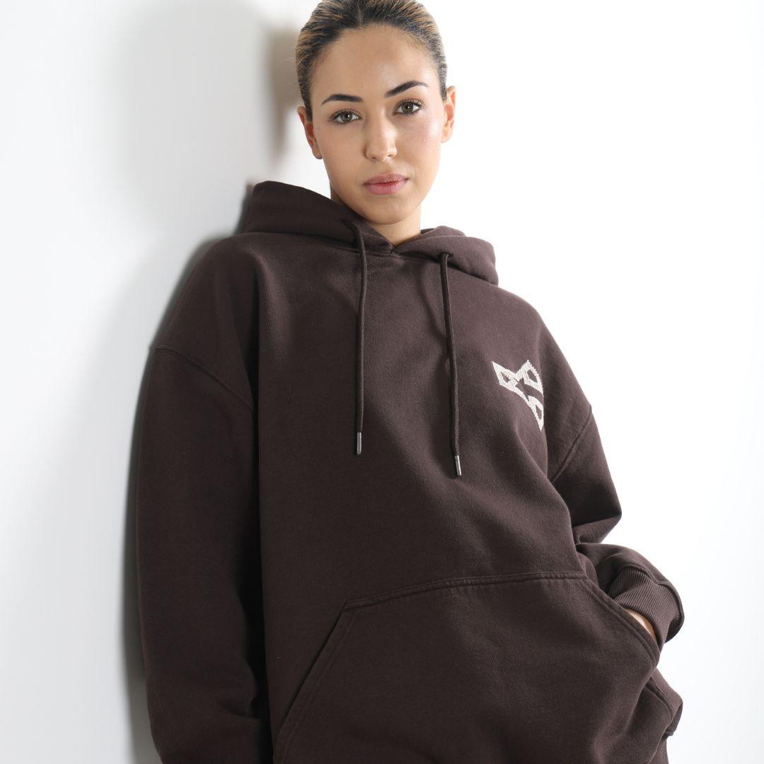 BROWN HOODIE AL QUDS