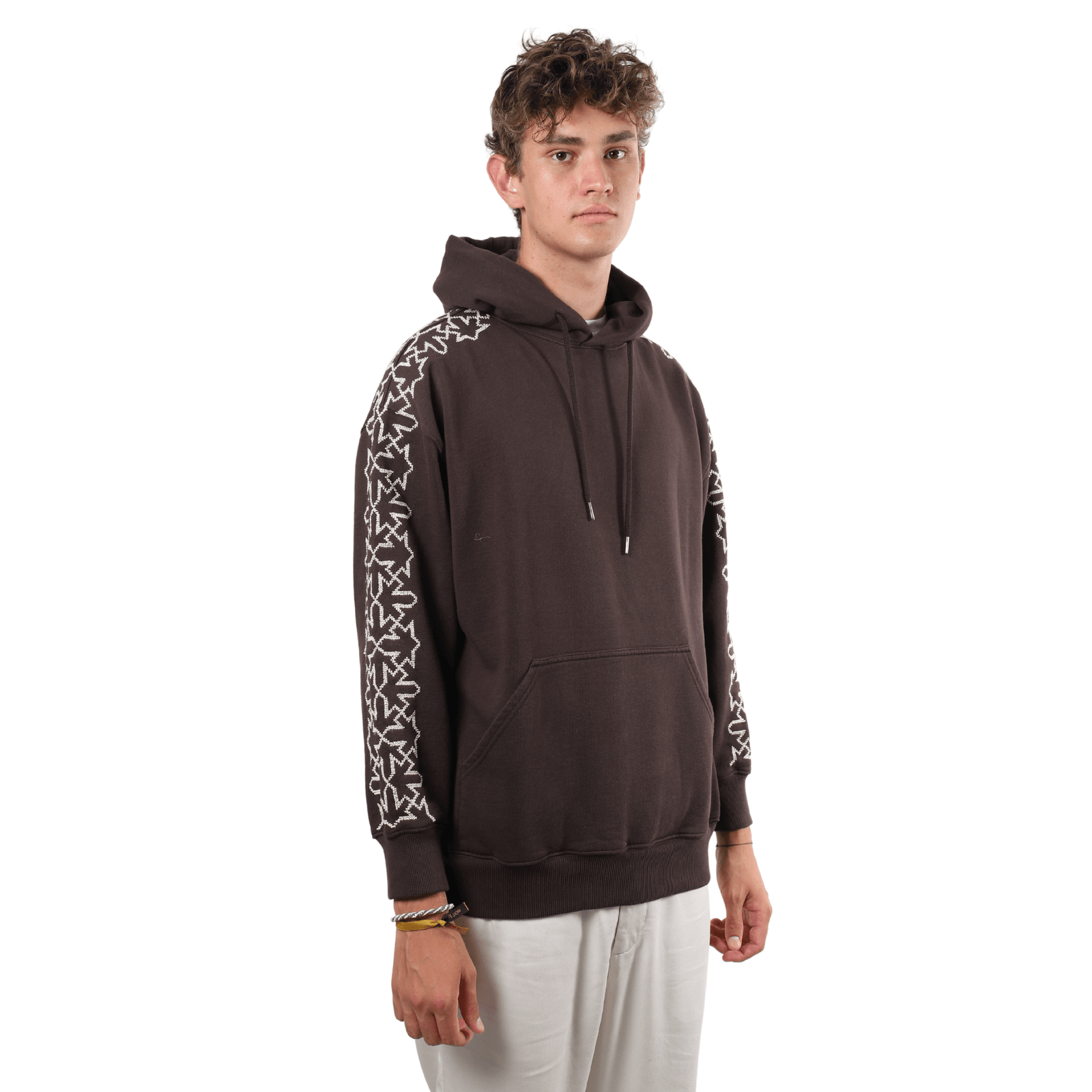 BROWN HOODIE SULTAN HAN