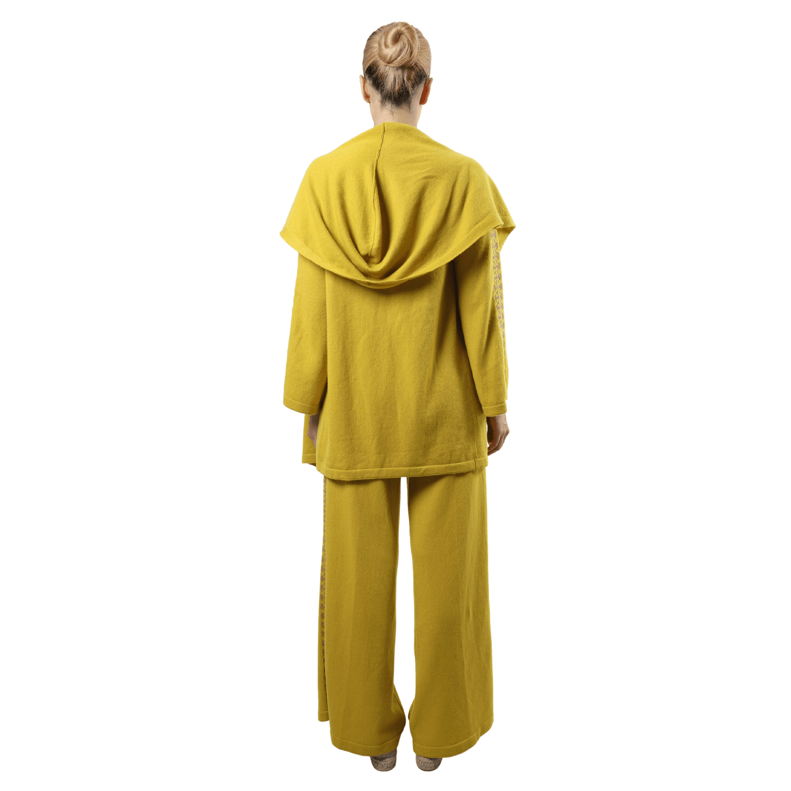 LIME CASHMERE SWEATPANTS | BEEHIVE