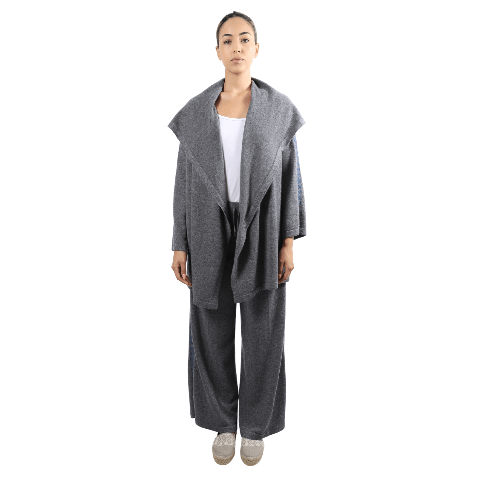 GRAY CASHMERE SWEATPANTS | BEEHIVE