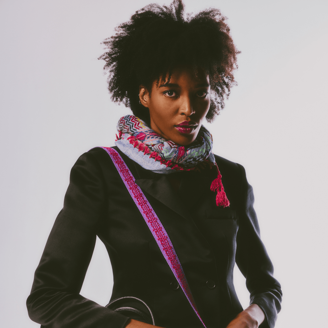 HOT PINK ON PURPLE