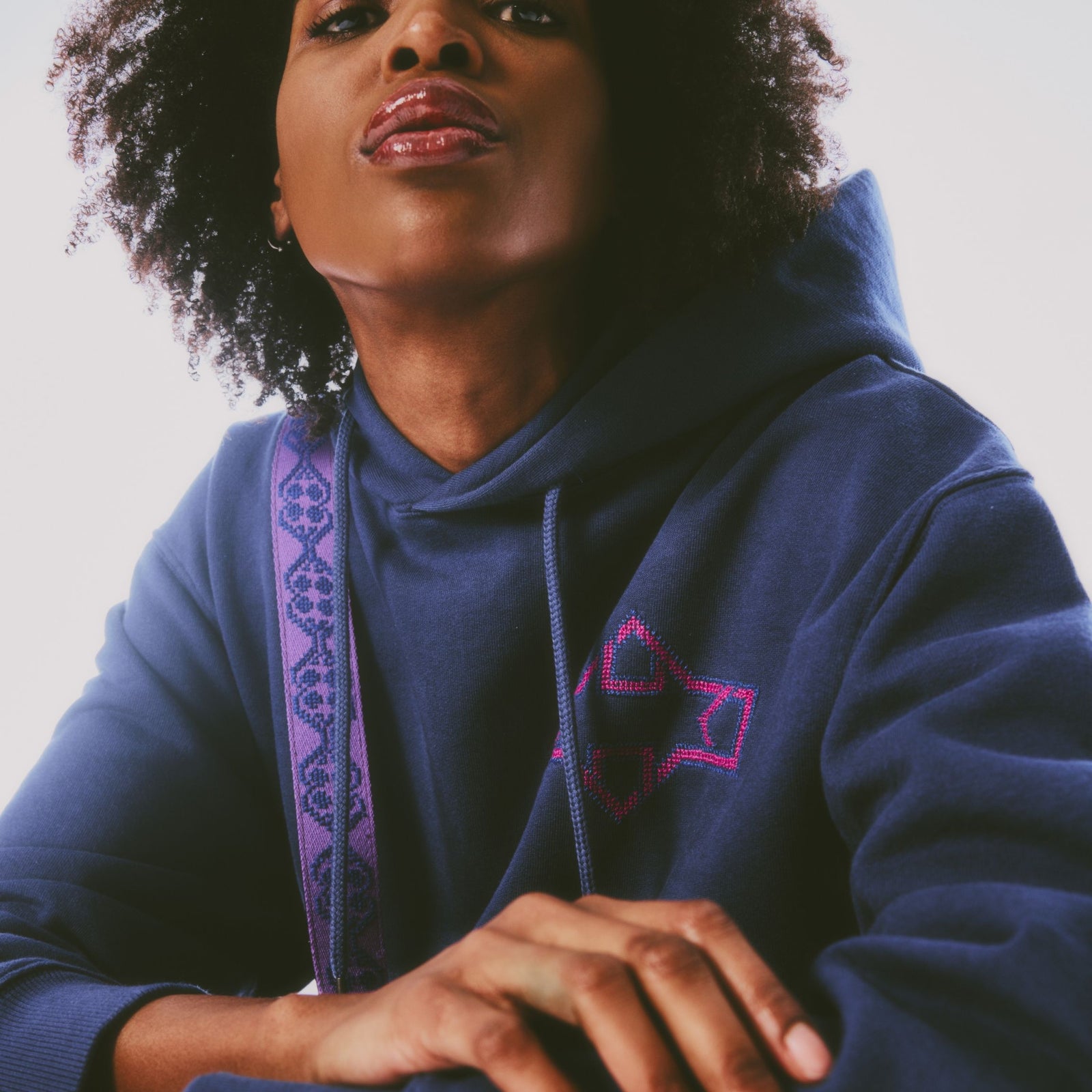 BLUE HOODIE AL QUDS