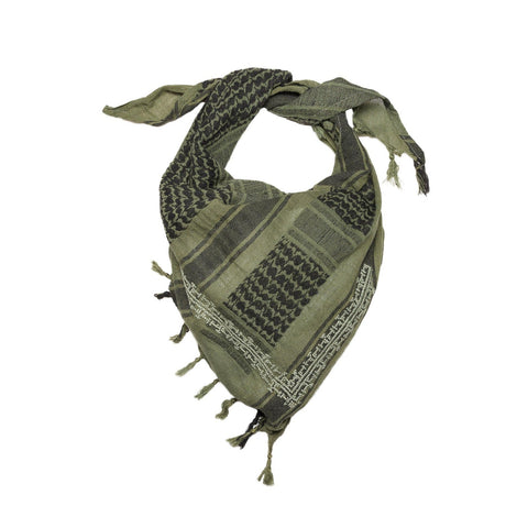 BLUE LINEN SHAWL GRAY WAVES
