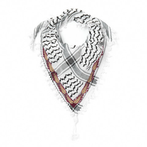 MULTICOLOR COTTON KEFFIYEH