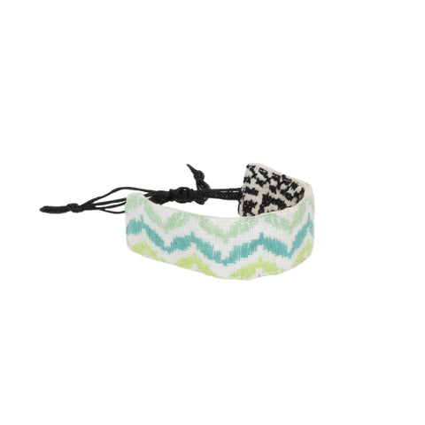 BLACK & WHITE SILK KEFFIYEH
