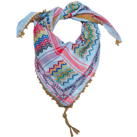 MULTICOLOR KEFFIYEH