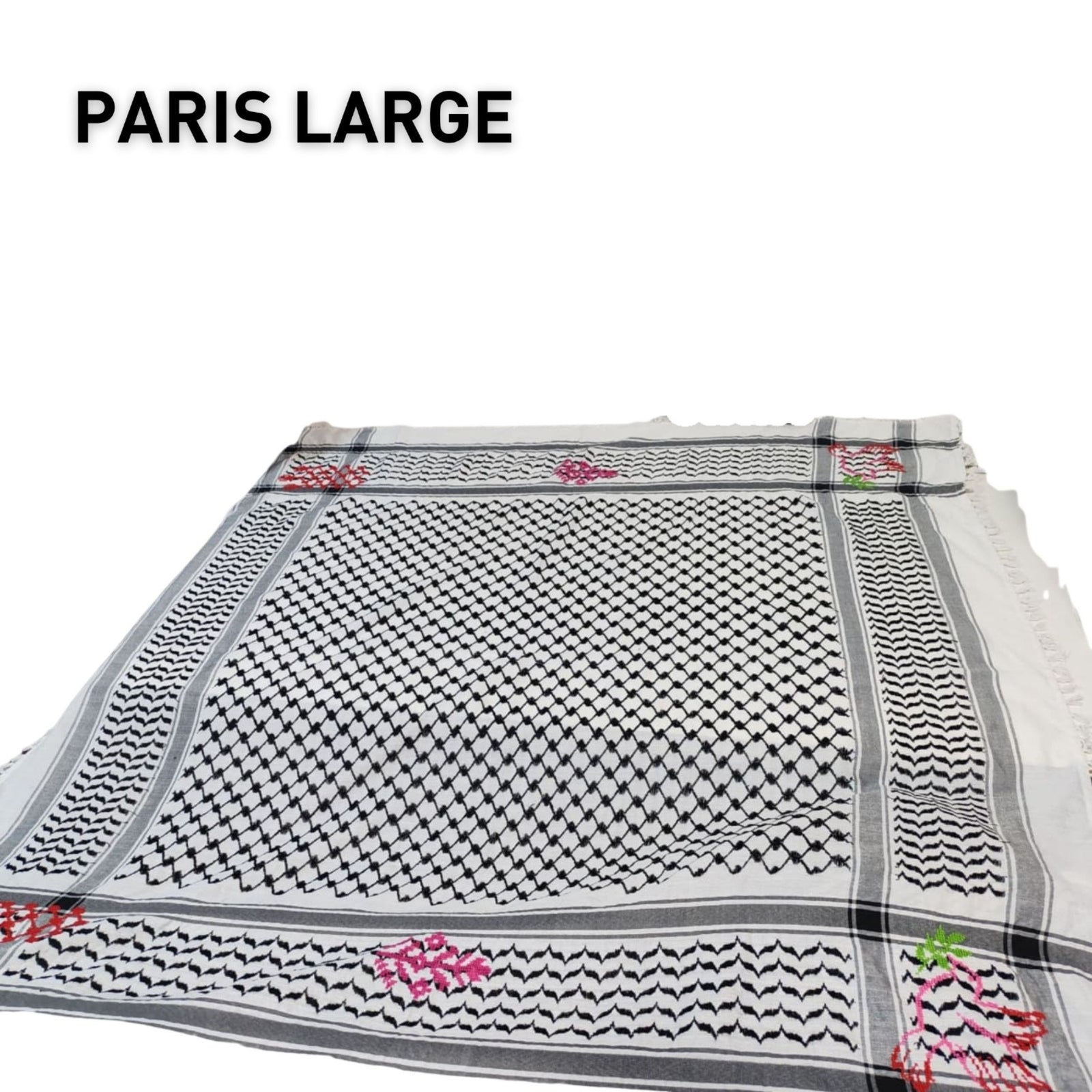 SEP × MACKLEMORE & FRIENDS FREE PALESTINE TOUR - PARIS LARGE KEFFIYEH