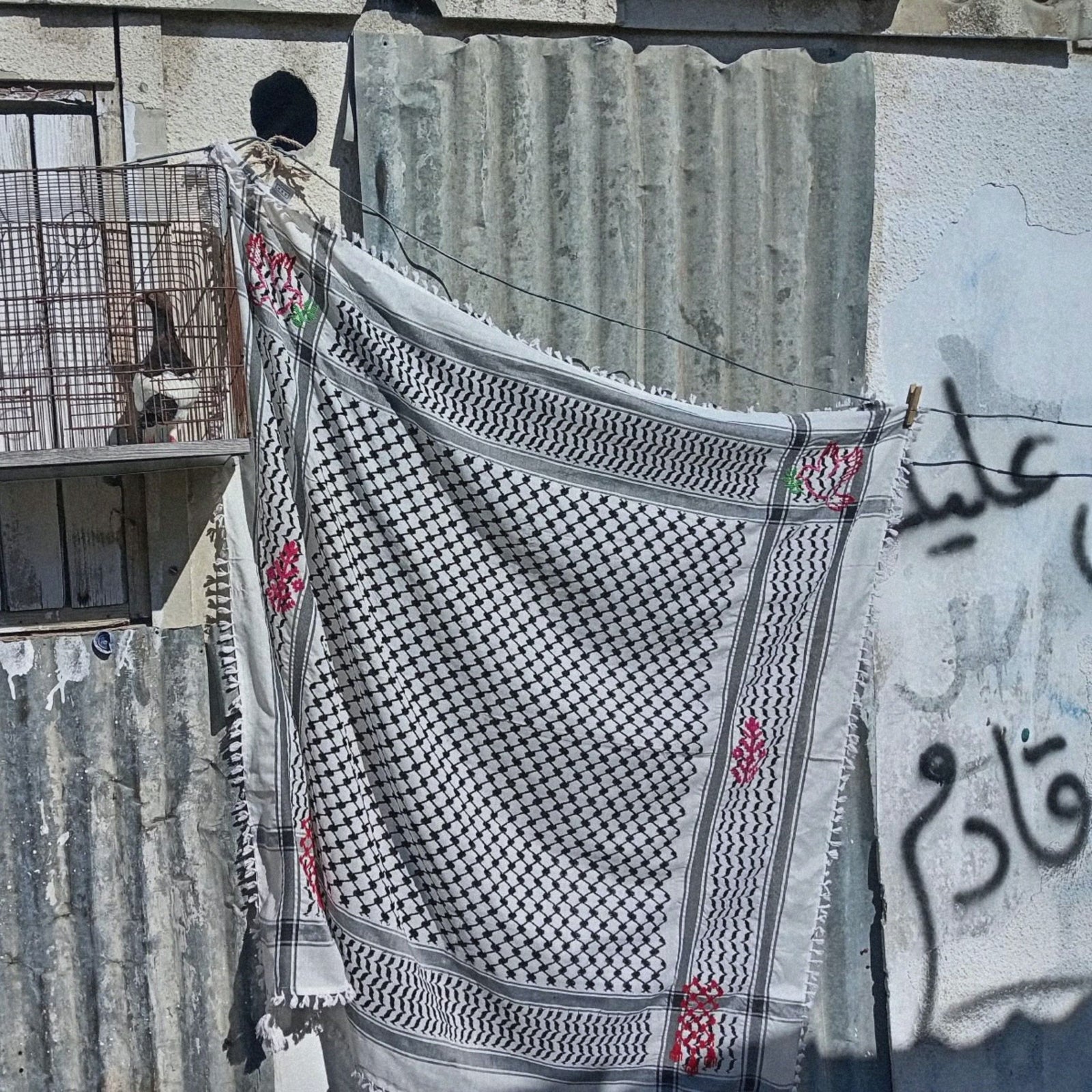 SEP × MACKLEMORE & FRIENDS FREE PALESTINE TOUR - PARIS LARGE KEFFIYEH