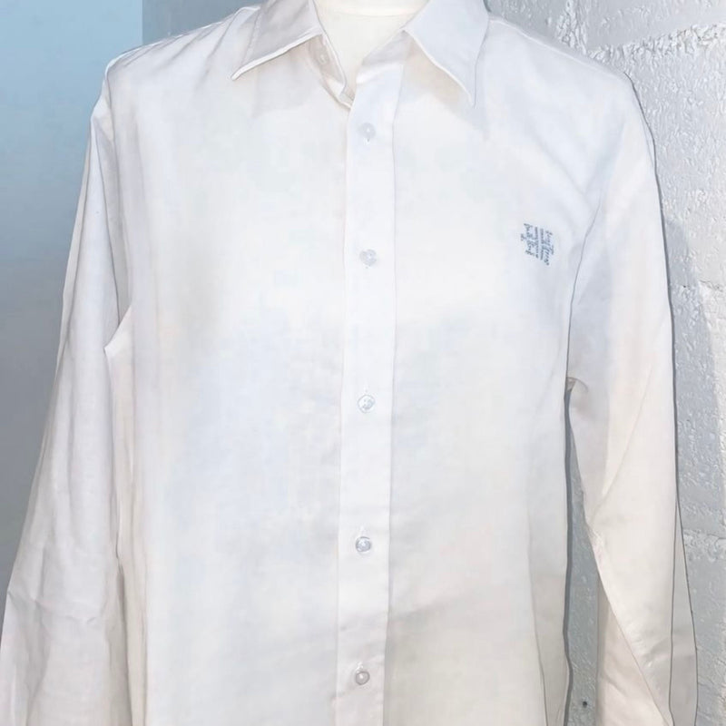 OFF-WHITE LINEN SHIRT IBRAHIM