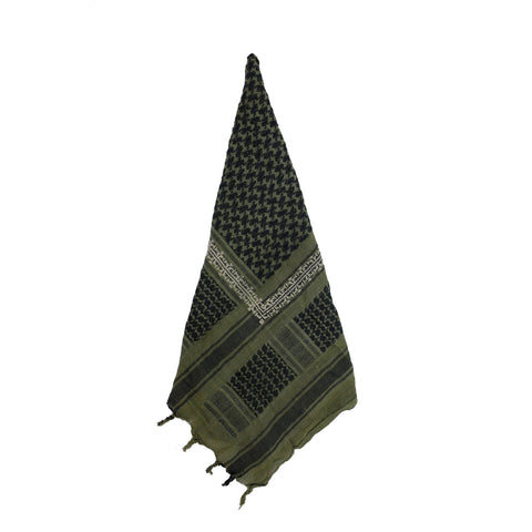 BLUE LINEN SHAWL GRAY WAVES