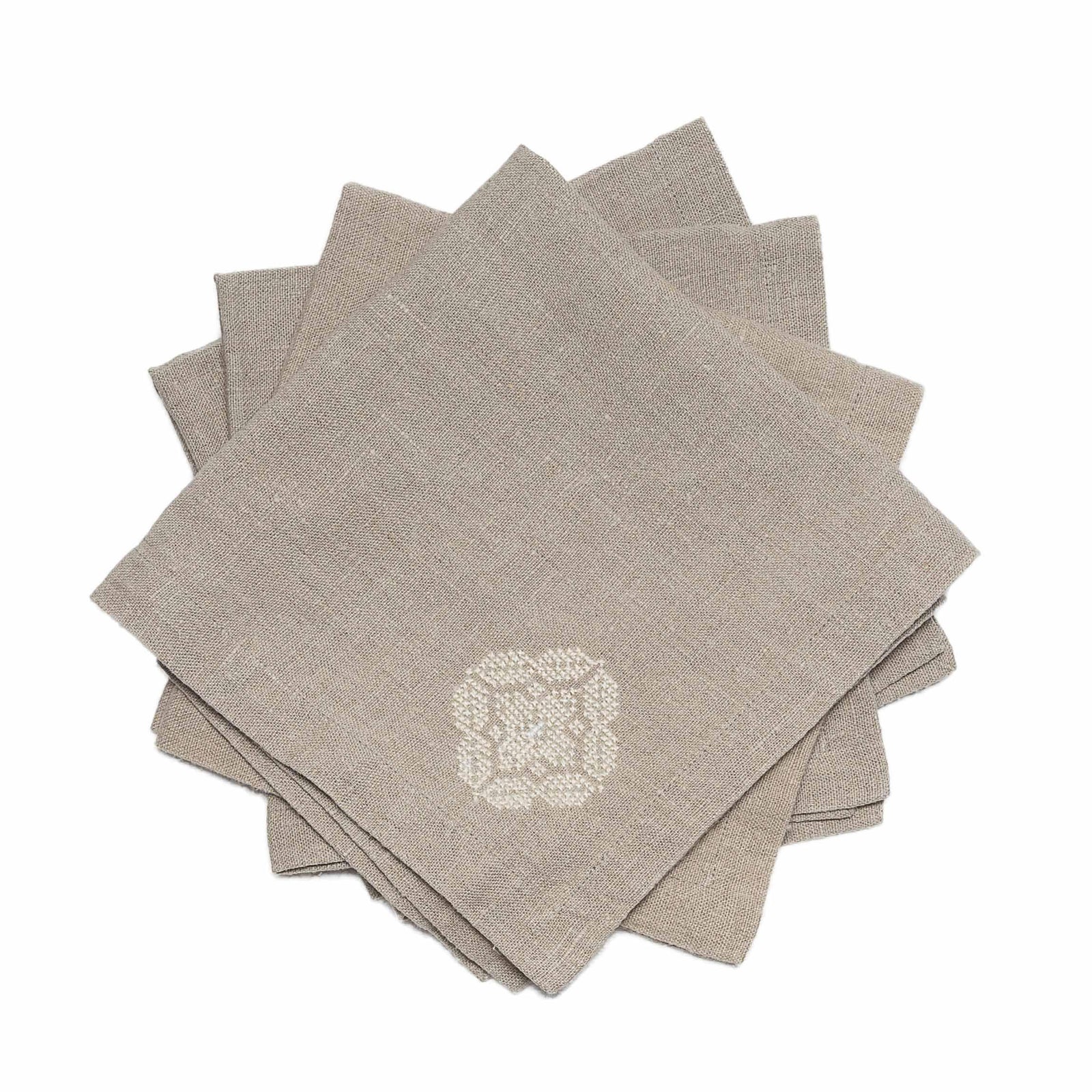LINEN TABLECLOTH POPPY