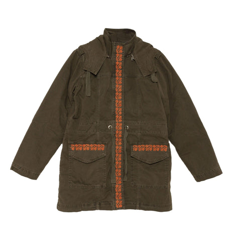 THE SULTAN HAN KHAKI JACKET | MULTICOLOR PINK & PURPLE