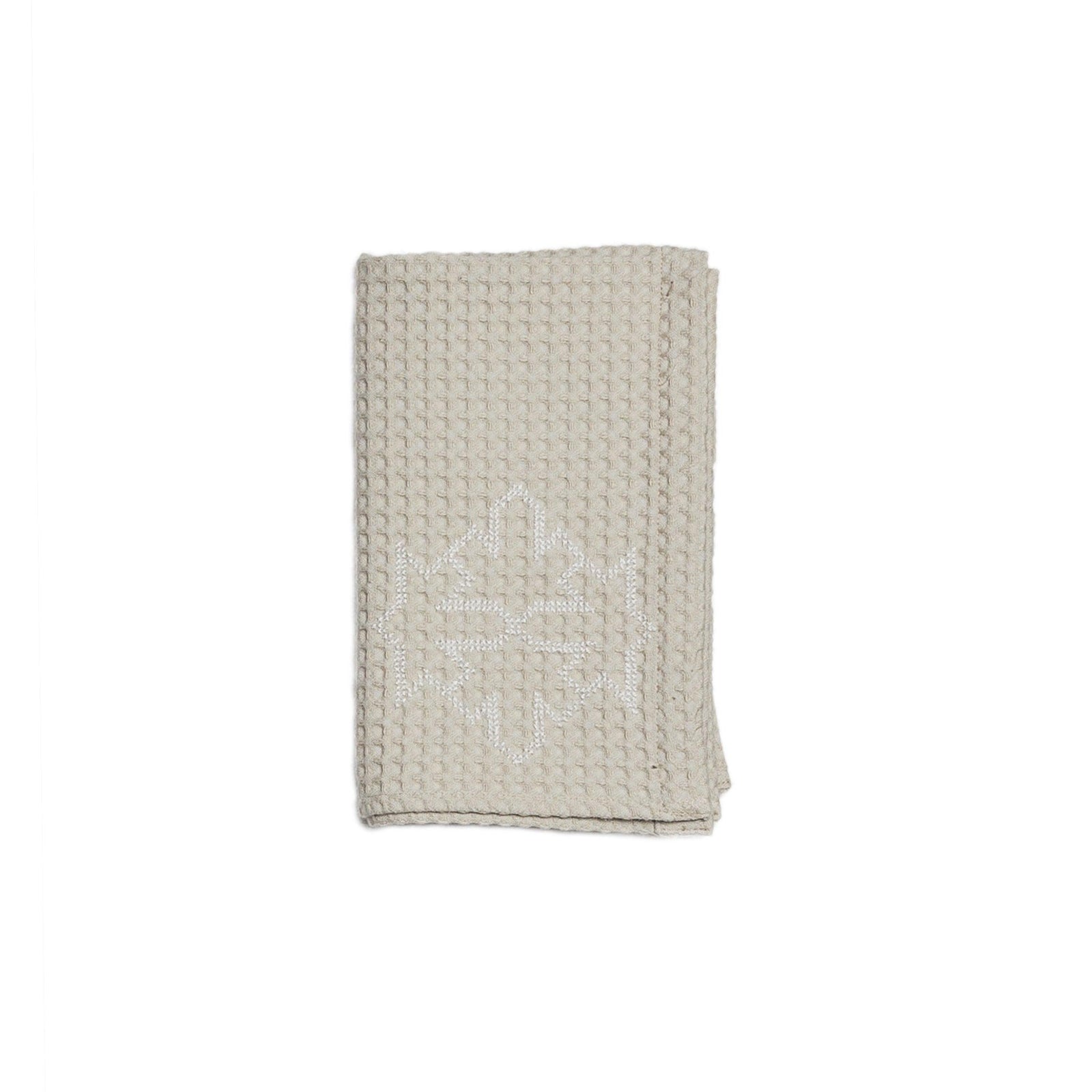 Ecru Waffle Cotton