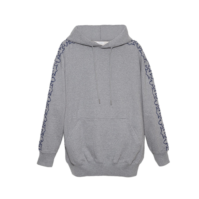 GRAY HOODIE GRAY SULTAN HAN
