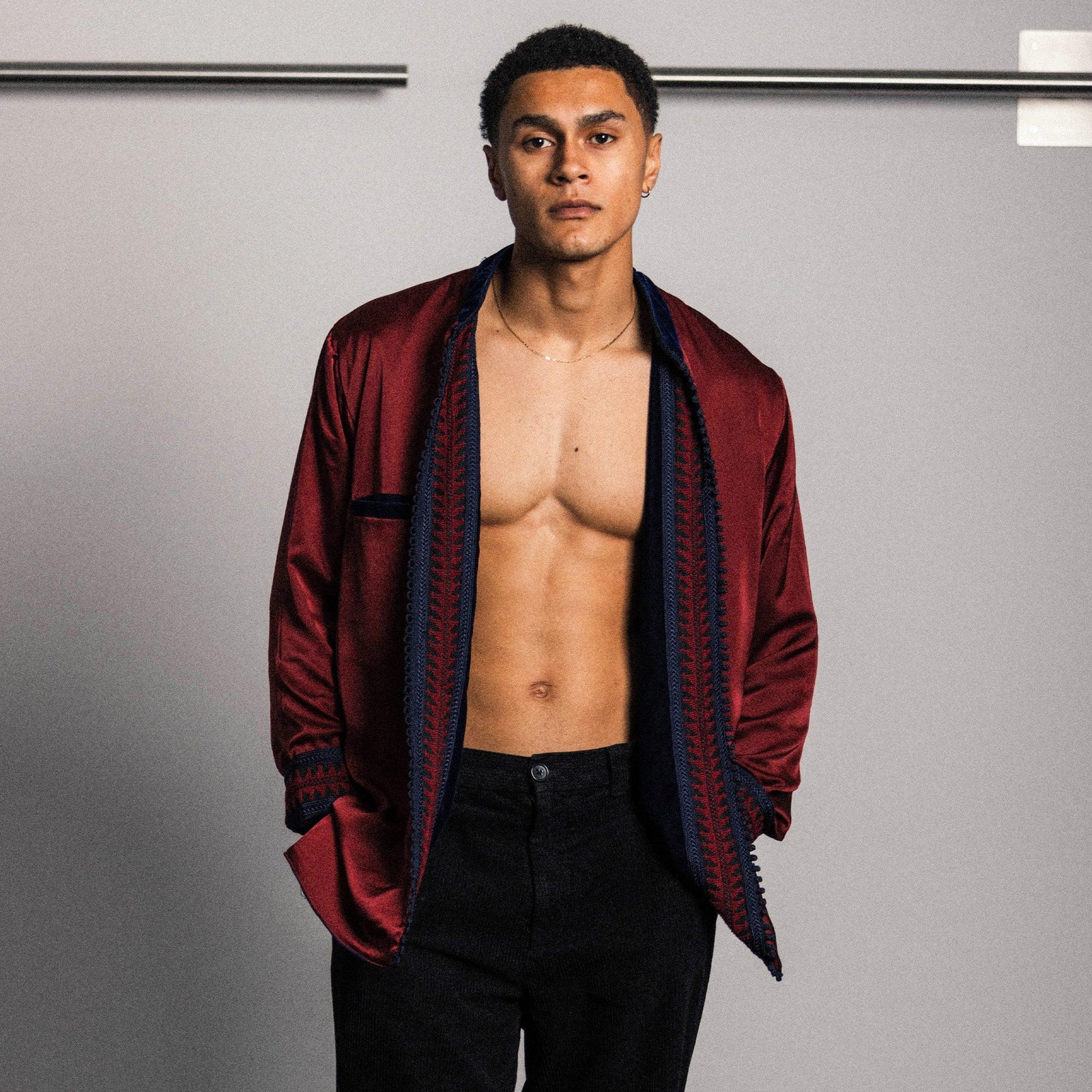 THE JOMO JACKET | NAVY BLUE