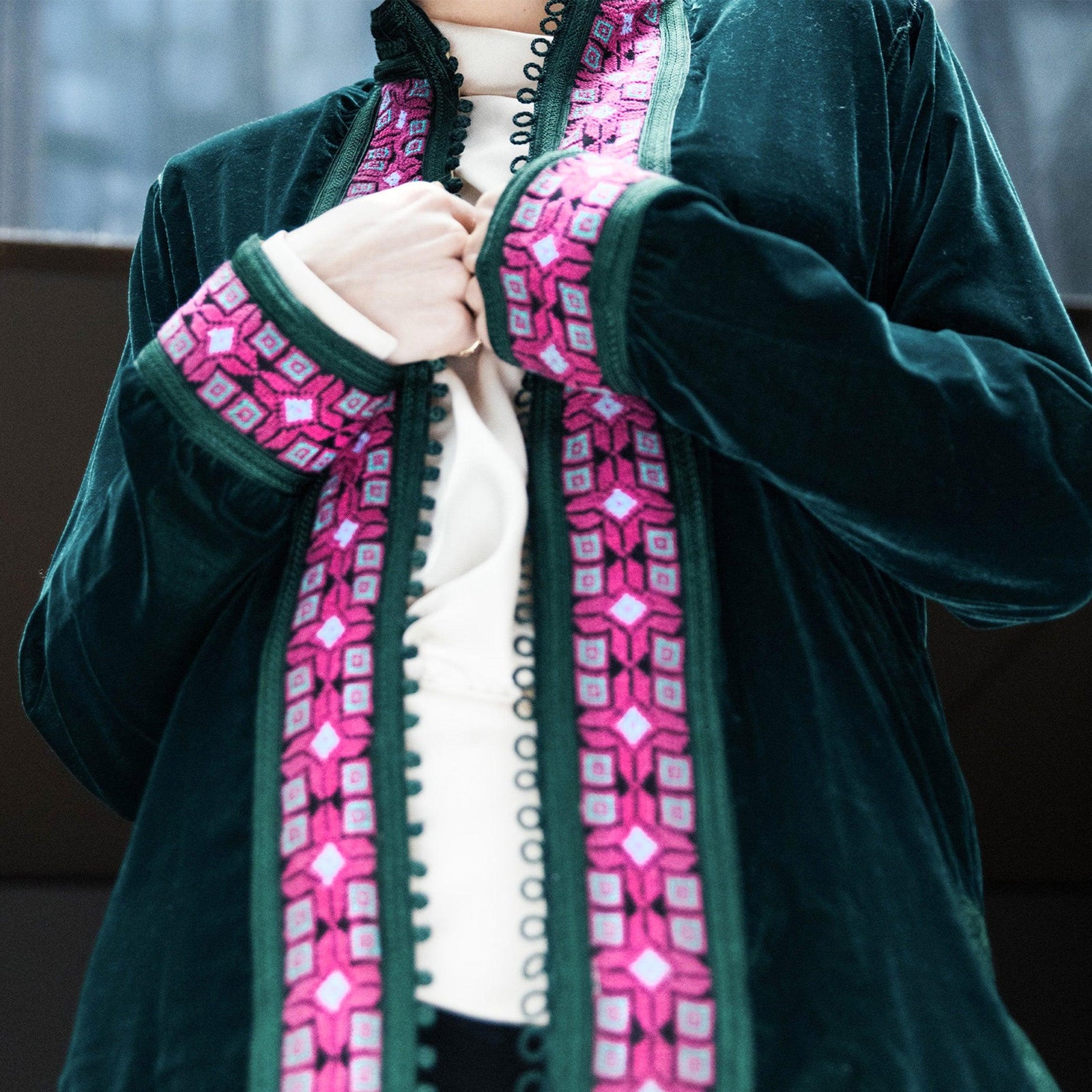 THE JOMO JACKET | EMERALD GREEN
