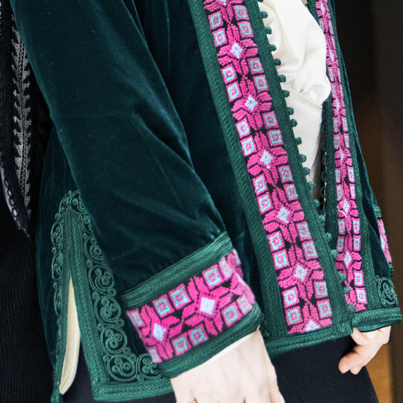 THE JOMO JACKET | EMERALD GREEN