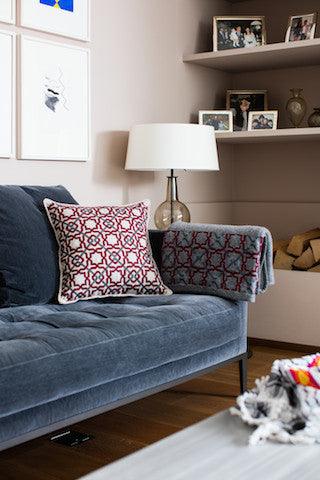 Burgundy/Gray