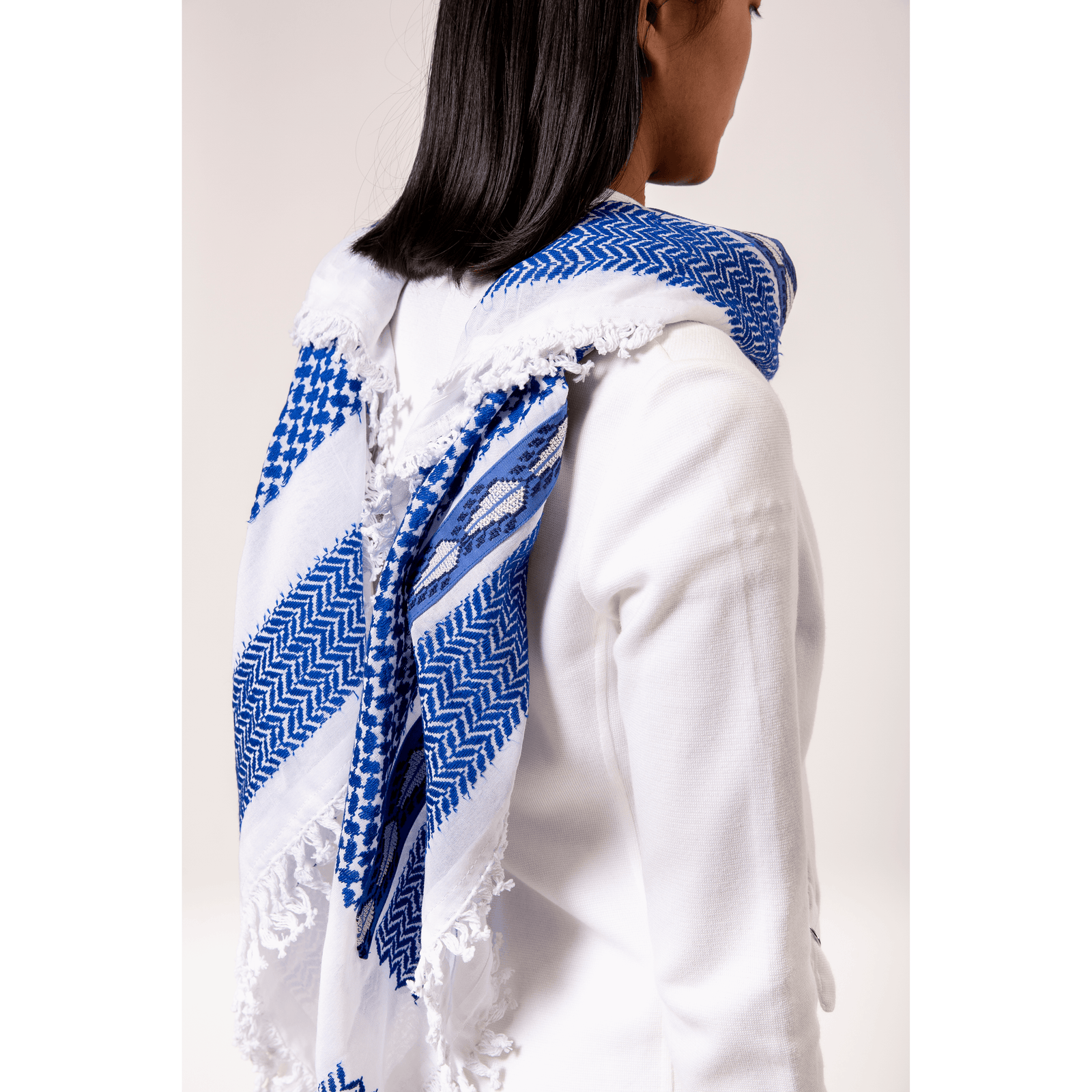 Blue & White