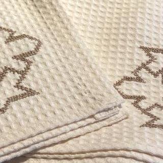 Cream Waffle Cotton